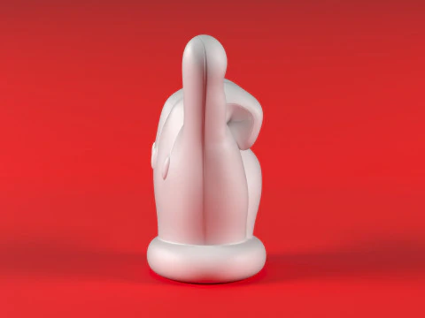 Mario Hand - Shaka 3D Print Model