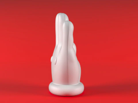 Mario Hand - Palm 1 3D Print Model