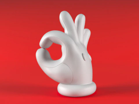 Mario Mano - OK Modello di stampa 3D
