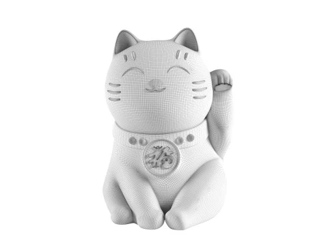 Maneki Neko 3D Print Model
