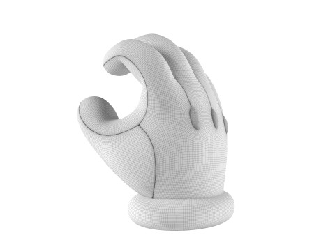Mario Hand - Hold Model Cetak 3D
