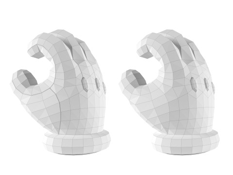 Mario Hand - Hold Model Cetak 3D