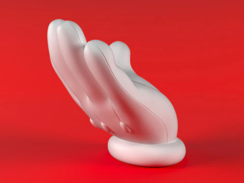 Mario Hand - Beggar 3D Print Model