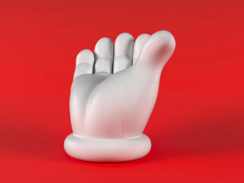 Mario Hand - Beggar 3D Print Model