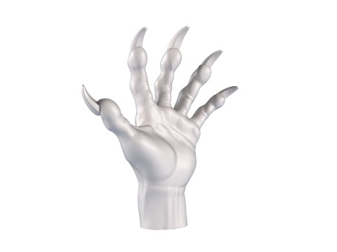Werewolf hand - Give five 3D 打印模型