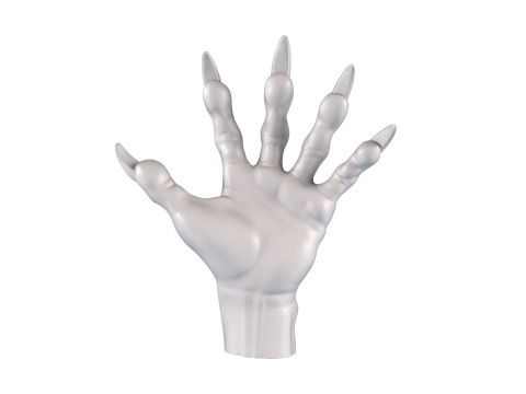 Werewolf hand - Give five 3D 打印模型