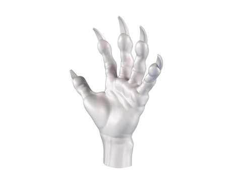 Werewolf hand - Give five 3D 打印模型