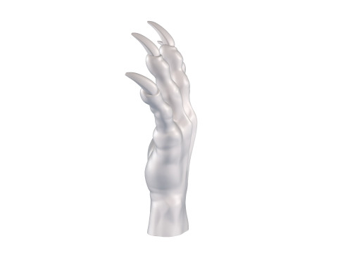 Werewolf hand - Give five 3D 打印模型