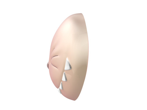 Face Labubu - Laughing 3D Druckmodell
