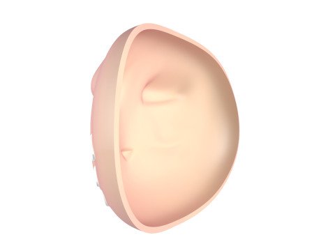 Face Labubu - Close Eyes 3D Принт Модель