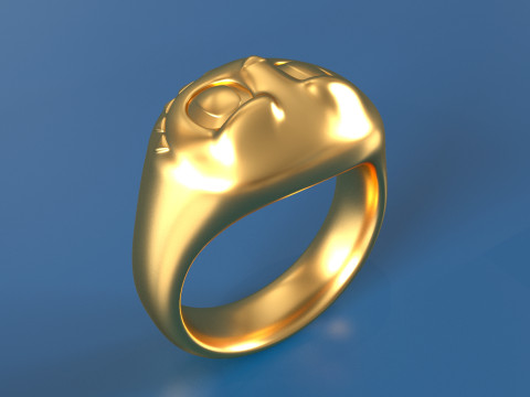 Labubu Ring Modelo de Impressão 3D