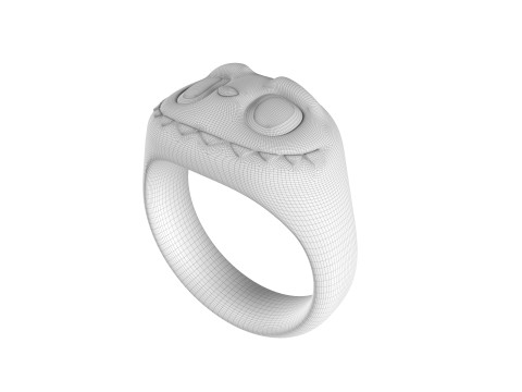 Labubu Ring Modelo de Impressão 3D