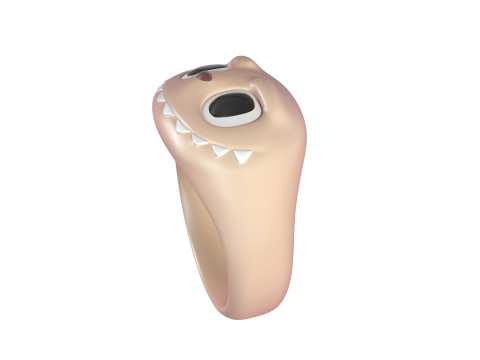 Labubu Ring Modelo de Impressão 3D