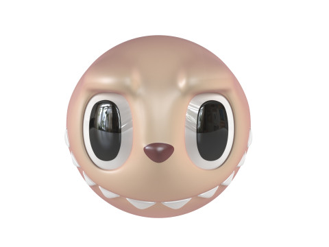 Labubu - Ball 3D Print Model