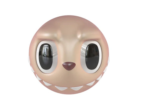 Labubu - Ball 3D Print Model