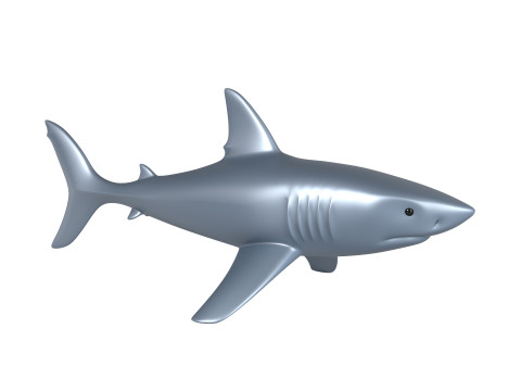 Shark Modelo de Impressão 3D