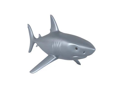 Shark 3D Print Model