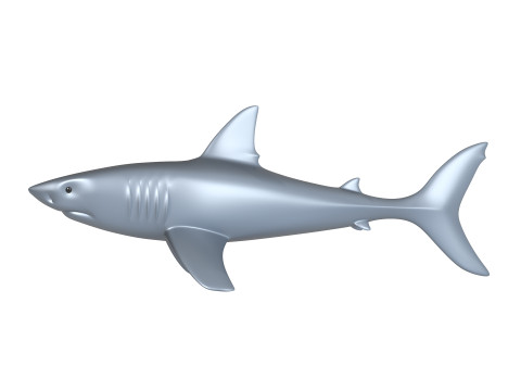 Shark 3D Принт Модель
