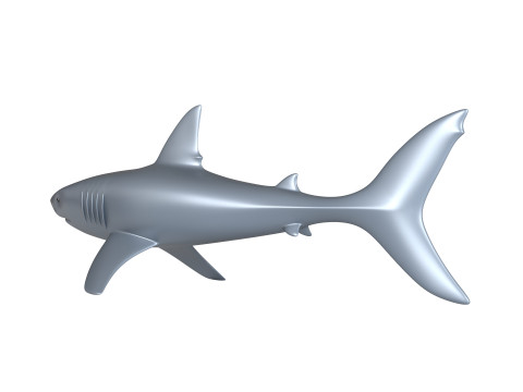 Shark 3D Принт Модель
