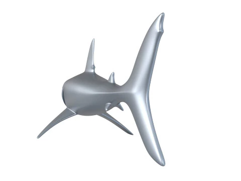 Shark 3D Print Model