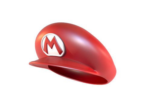 Mario Cap Modèles 3D en vedette