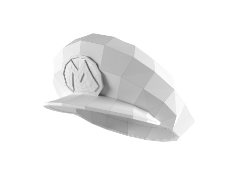 Mario Cap Modello di stampa 3D