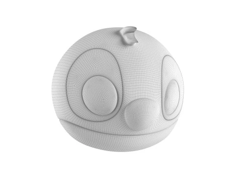 Stitch Face 3D Print Model