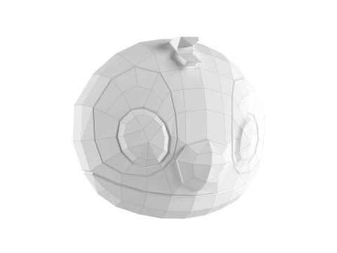 Stitch Face 3D Print Model