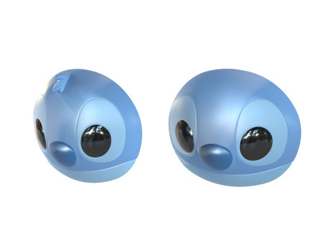 Stitch Face 3D प्रिंट मॉडल