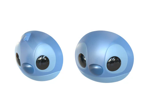 Stitch Face 3D Print Model