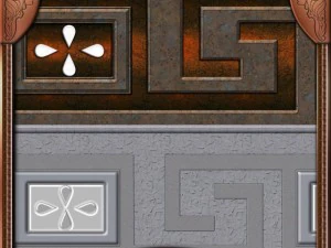 ancient architectural pattern 01  hand made CG Textures