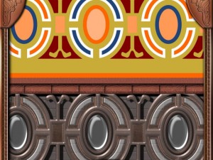ancient architectural pattern 02  hand made CG Tekstury