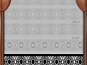 ancient architectural pattern 02  hand made CG Textures