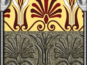 ancient architectural pattern 01  greece Tekstur CG