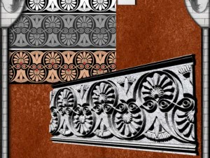 ancient architectural pattern 07  greece CG Textures