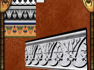 ancient architectural pattern 05  egypt CG Textures