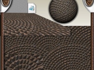 mosaic floor  hand made CG टेक्स्चर्स