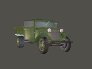 gaz aa 3D 모델