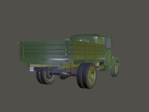 gaz aa 3D 모델