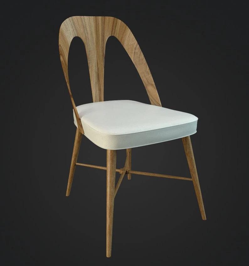 chair wilkinson 3D Model .c4d .max .obj .3ds .fbx .stl .blend
