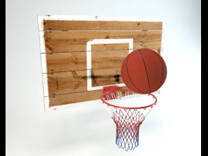篮球筐 3D 模型