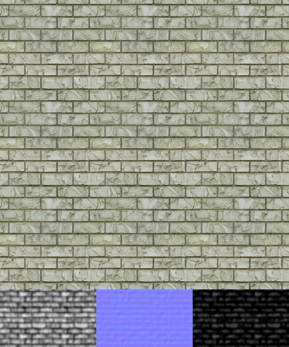 Seamless Texture Stone Brick 3d Model In Brick 3dexport