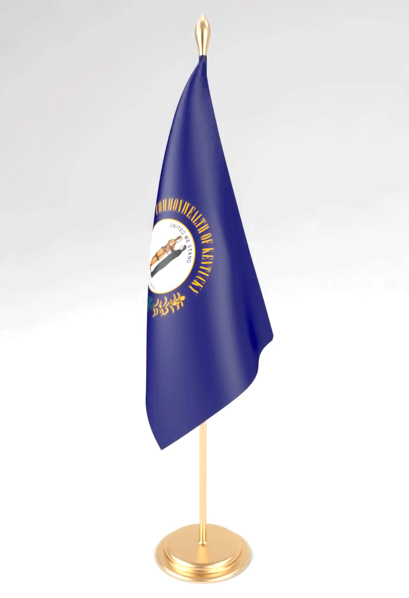 office flag kentucky 3D Model .c4d .max .obj .3ds .fbx .stl .blend 