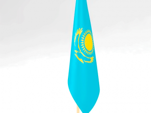 office flag kazakhstan 3D मॉडल