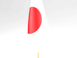 office flag japan 3D Модель