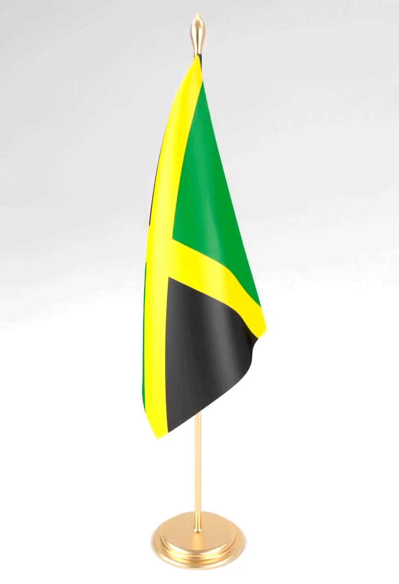 office flag jamaica 3D Model .c4d .max .obj .3ds .fbx .stl .blend