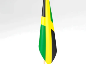 office flag jamaica 3D Model