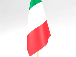 office flag italy 3D Модель