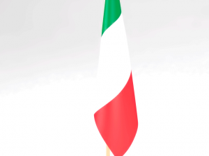 office flag italy Model 3D