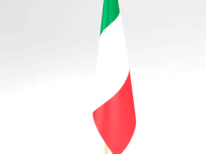 office flag italy 3D Model